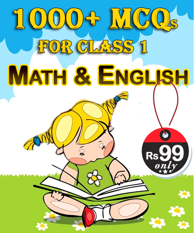 1000+ Math & English MCQs Practice for Class 1